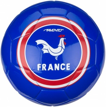 Street football ball AVENTO 16XO Glossy World Soccer Cobalt blue/Red/White