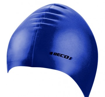 BECO Silicone swimming cap 7390 7 navy for adult