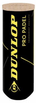 Padel tennis ball Dunlop PRO PADEL 3-pet FIP approved