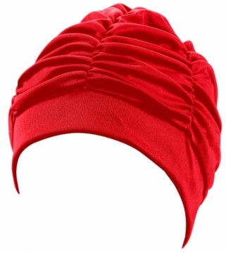 Swim cap BECO FABRIC 7600 5 PES red for adult