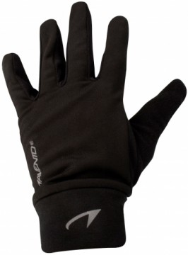 Sports gloves with touchscreen tip AVENTO S/M black