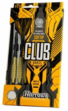 Дротики Softip HARROWS CLUB BRASS 3x14gK