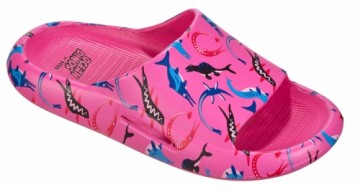 Beco Slippers for kids OCEAN DINOS 4 22/23 pink