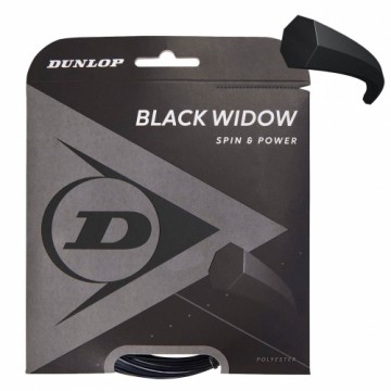 tennis string Dunlop Black Widow 16G/1.31mm/12m