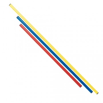 Plastic gimnastic stick TREMBLAY 160cm D25 red