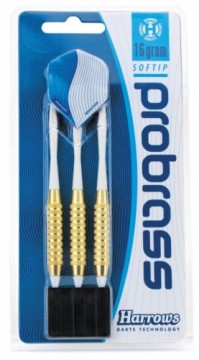 Дротики Softip HARROWS PRO BRASS 3x16gK