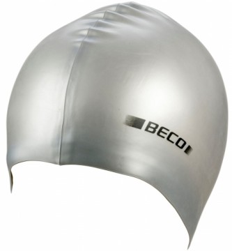 BECO Silicone swimming cap 7390 11 silver