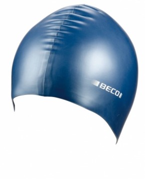 Beco Silicone swimming cap METALLIC 7397 6 blue for adult