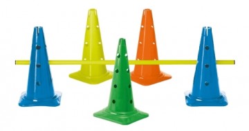 Cone TREMBLAY 12 holes 50cm yellow