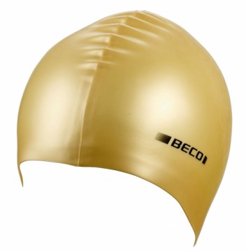 Beco Silicone swimming cap METALLIC 7397 33 gold for adult