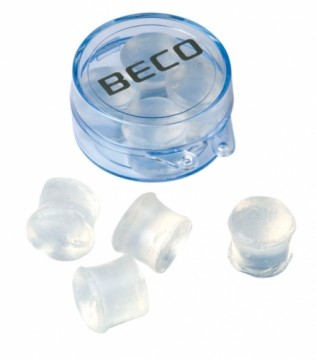 BECO Silicone earplugs 9846 4pcs