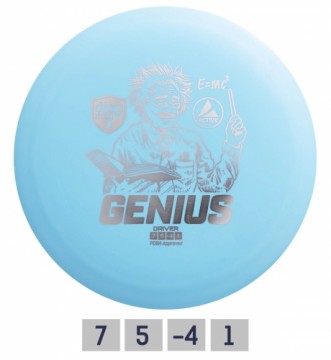 Discgolf DISCMANIA  Fairway Driver  GENIUS Active Light Blue 7/5/-4/1