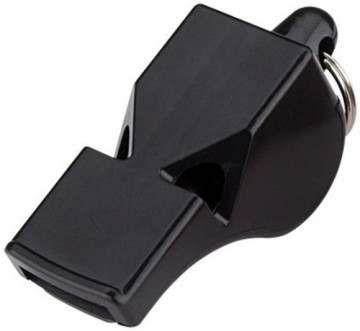 Referee's whistle pealess AVENTO 75FI Black