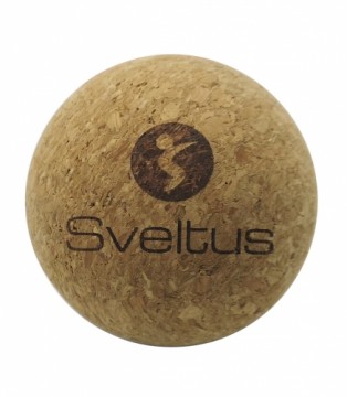 Massage ball SVELTUS 0477  6,5cm Cork