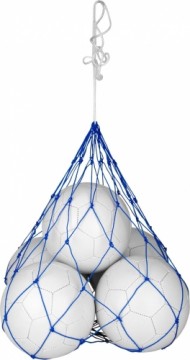 Ball carry net 5 ball AVENTO 75MB Cobalt blue/White