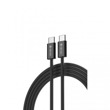 Devia cable Smart EC325 PD USB-C - USB-C 1,0 m 60W 3A black