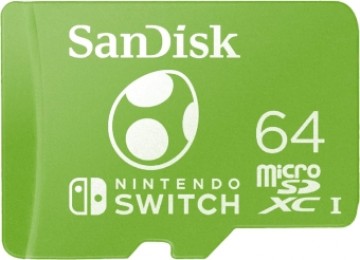 Atmiņas karte Sandisk Nintendo Switch 64GB MicroSDXC