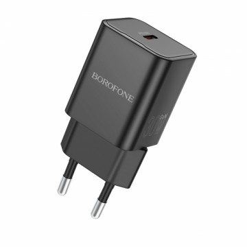 OEM Borofone Wall charger BN13 Safety - Type C - PD 30W black