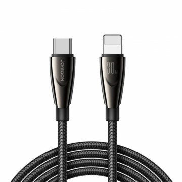 Joyroom Pioneer 30W USB C kabelis ar Lightning SA31-CL3 | 30W| 1,2 m (melns)