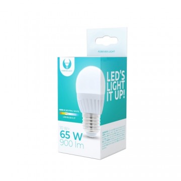 LED bulb E27 G45 10W 230V 4500K 900lm ceramic Forever Light