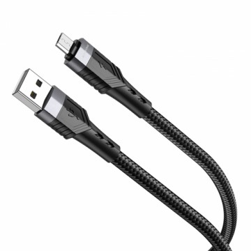OEM Borofone Cable BU35 Influence - USB to Micro USB - 2,4A 1,2 metres black