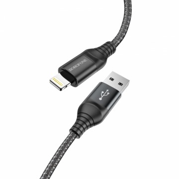 OEM Borofone Cable BX56 Delightful - USB to Lightning - 2,4A 1 metre black