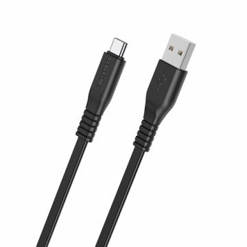 OEM Borofone Cable BX23 Wide Power - USB to Type C - 3A 1 metre black