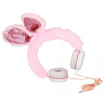 OEM GJBY headphones - Plush RABBIT Pink