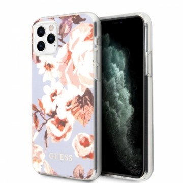 Guess GUHCN65IMLFL02 iPhone 11 Pro Max liliowy|lilac N°2 Flower Collection