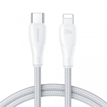 Joyroom USB C - Lightning 20W Surpass Series cable for fast charging and data transfer 2 m white (S-CL020A11)