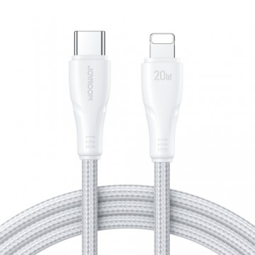 Joyroom USB C - Lightning 20W Surpass Series cable for fast charging and data transfer 3 m white (S-CL020A11)