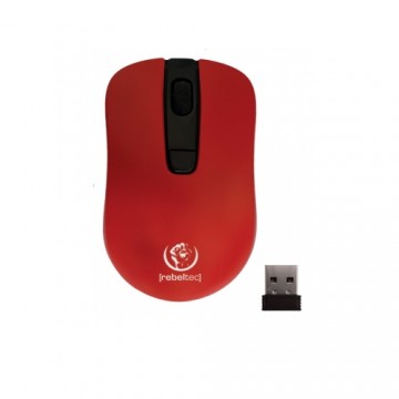 Rebeltec wireless mouse STAR red