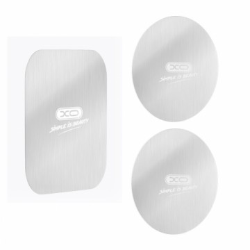 XO Y2 a set of stickers for the magnetic holder silver plates 3pcs