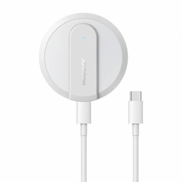 Joyroom JR-A28 15W Ultra-thin Magnetic Wireless Fast Charger White