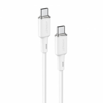 Acefast cable USB Type C - USB Type C 1.2m, 60W (20V | 3A) white (C2-03 white)