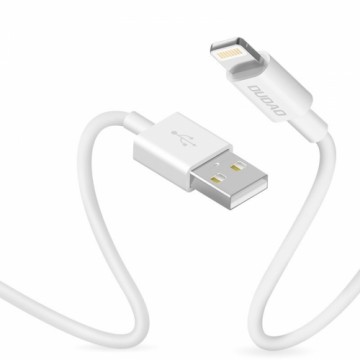 Dudao USB | Lightning data charging cable 3A 1m white (L1L white)
