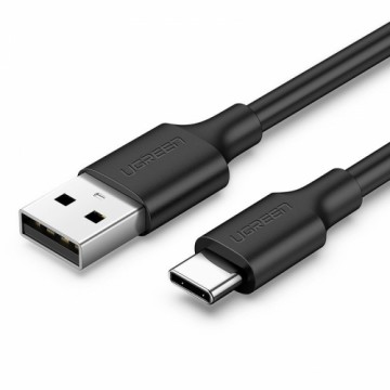Niķelēts USB-C kabelis UGREEN 2 m (melns)