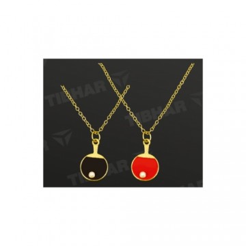 Necklace mini bat red/gold