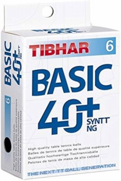 Galda tenisa bumbiņas TIBHAR Basic 40+ SUNTT NG 6-p ORA