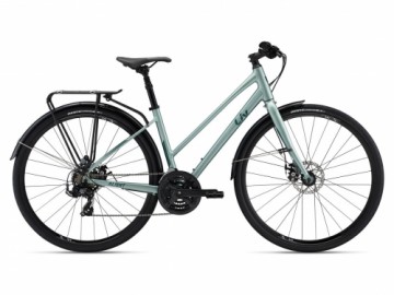 Pilsētas velosipēds Liv Alight 3 City Disc Silver Green (gab.)