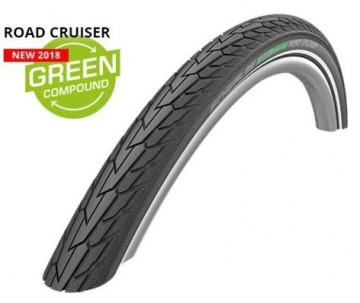 Riepa Schwalbe Road Cruiser 26x1.75 [47-559] melna (gab.)