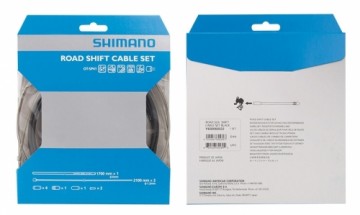 Pārslēdzēja kabeļa komplekts Shimano SH-DA78 melns (Y60098022) (W) (kompl,)