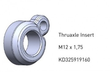 Ass uzgrieznis Focus Thru Axle Nut F.160219012 (X) (gab.)