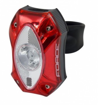 Velo lukturis Force 1 CREE LED 60LM USB aizmugurējais (X) (gab.)