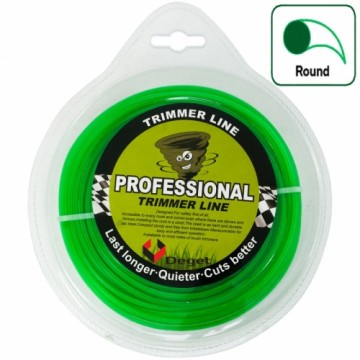 Trimmera aukla Professional, apaļā 2.7mm x 50m V90111 DEGET