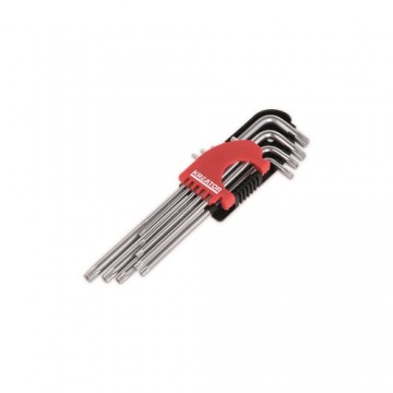 TORX skrūvgriežu komplekts T10-50 (9gab.) Kreator