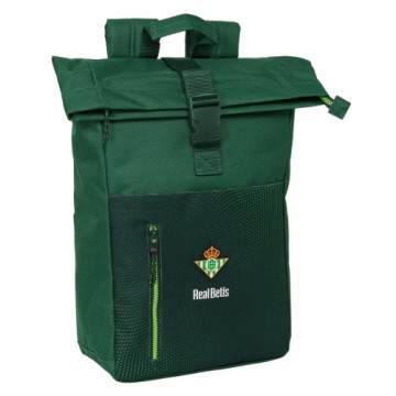 Real Betis BalompiÉ Portatīvā datora mugursoma Real Betis Balompié Zaļš 28 x 42 x 13 cm