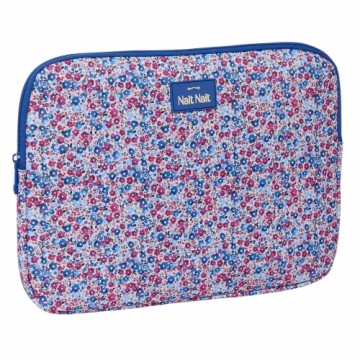 Чехол для ноутбука Nait Nait Flores coimbra azul Синий 34 x 25 x 2 cm