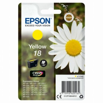 Saderīgs tintes kārtridžs Epson C13T18044012 Dzeltens