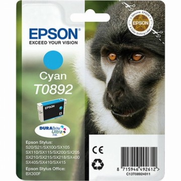 Original Ink Cartridge Epson Cartucho T0892 cian Cyan